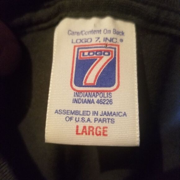 VINTAGE LOGO 7 T SHIRT LARGE GREEN BAY PACKERS. B37 - Picture 5 of 5